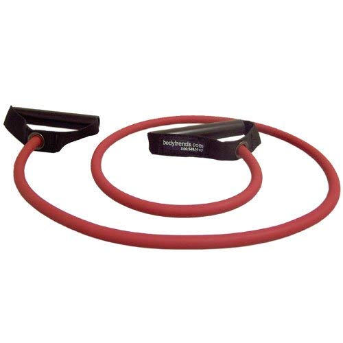 BodyTrends Fitness Tube Red - Medium (LOGO Tag)