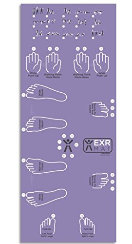 EXRmat Purple - It's more than a Mat, it's a workout!