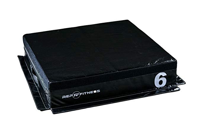 Rep Foam Soft Plyo Box for Plyometric Exercises and Conditioning - 24/20/12/6/4 Sizes – Safer Design