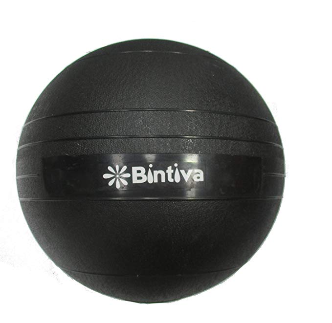 bintiva Slam Ball - 35-40 - 45-50 Lbs Heavy, Non Bounce Medicine Balls