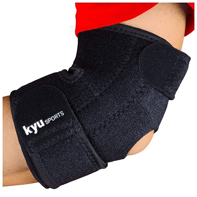 Weightlifting Wrist Wrap. Compression Wrist Wrap with Velcro and Thumb Loop. Elastic Wrist Brace. Pair