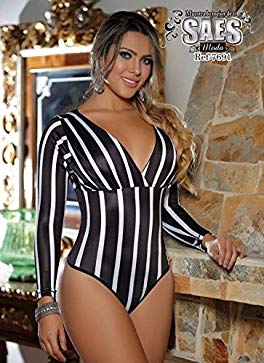 Moda Colombiana Women's Body Shaper Blouse Blusa Fajas Colombianas Ab Control Ref 7691 ONE SIZE