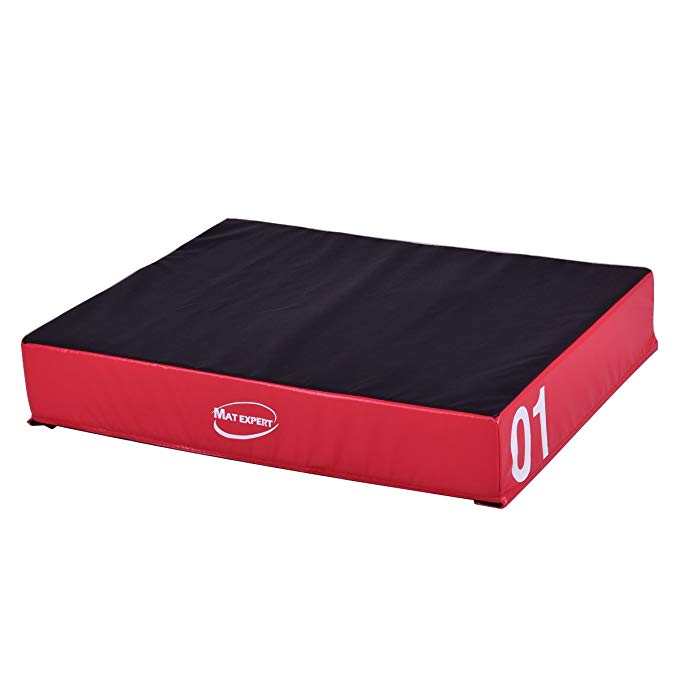 MAT EXPERT PVC Soft Foam Jumping Box Plyometric Exercise Fitness Safe Box