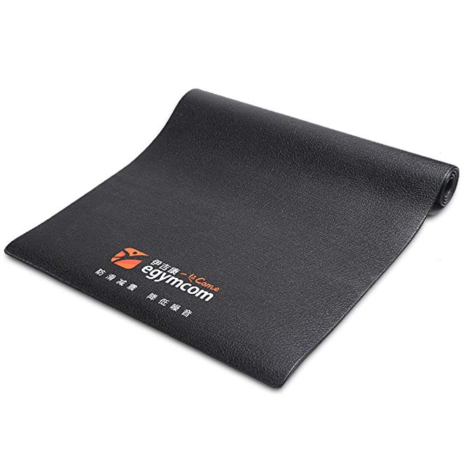 Treadmill Mat, Egymcom Heavy Duty Eco-Friendly PVC Exercise Equipment Mat for Treadmill/Ski Machine/Exercise Bike Equipment, 2 Sizes Available